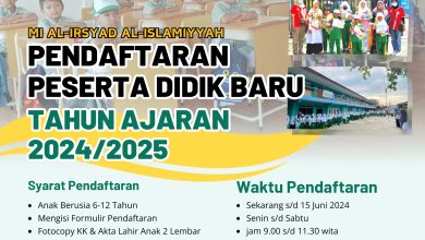 PPDB MI Al Irsyad Al Islamiyyah Banjarmasin