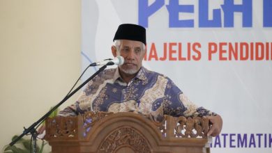 Ketum Sambutan di Pelatihan Nasional crop