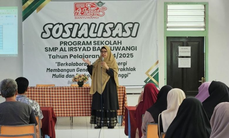 Sosialisasi Program SMP Al Irsyad banyuwangi