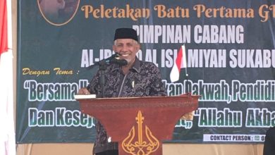 Ketua Umum Al Irsyad hadiri Halal Bihalal & peletakan batu pertama Gedung Dakwah dan GPU Syekh Achmad Syurkati di Sukabumi.