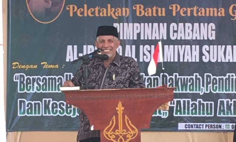 Ketua Umum Al Irsyad hadiri Halal Bihalal & peletakan batu pertama Gedung Dakwah dan GPU Syekh Achmad Syurkati di Sukabumi.