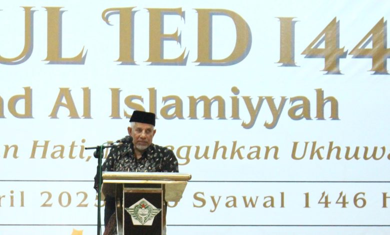 Ketum beri sambutan Haflah Ied