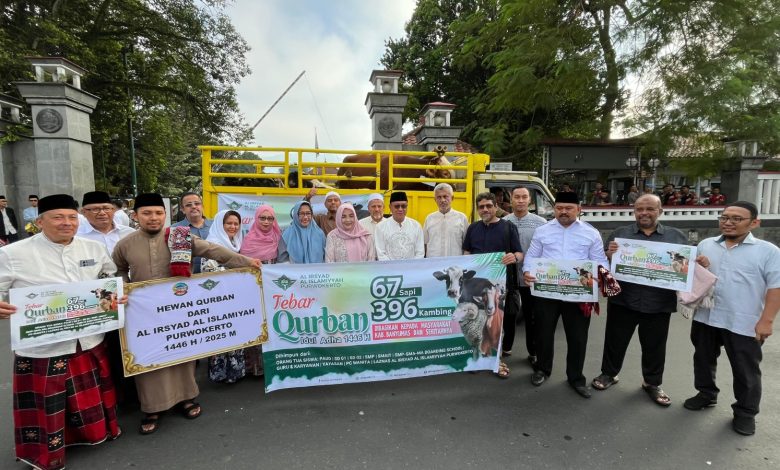 Al Irsyad Purwokerto salurkan hewan qurban