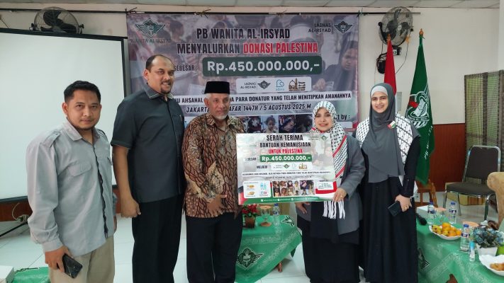 PB Wanita Donasi untuk Palestina