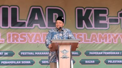 Prof. Misri Gozan tekankan pentingnya lahirkan ulama & ilmuwan muda dalam Education Expo 2, rangkaian Milad ke-111 Al Irsyad Purwokerto.