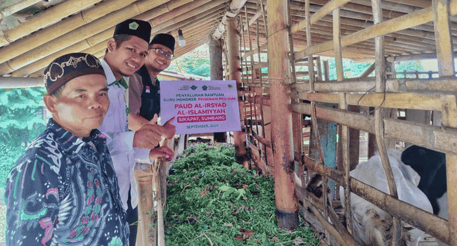 LAZNAS Al Irsyad Purwokerto Gelar Sosialisasi Program Pemberdayaan Ekonomi Umat Berbasis KUA di Desa Sikapat