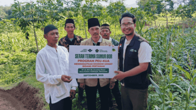 Sumur Bor Mushola Nur Barokah Jadi Bagian Program PEU KUA untuk Pemberdayaan Ekonomi Umat