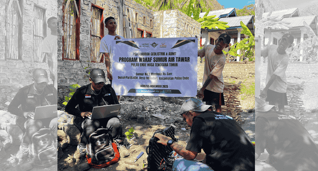 LAZNAS Al Irsyad mengajak masyarakat luas untuk mendukung upaya menghadirkan sumur air tawar di Pulau Ende. Semoga langkah ini menjadi awal perubahan besar bagi kualitas hidup warga di kepulauan tersebut.