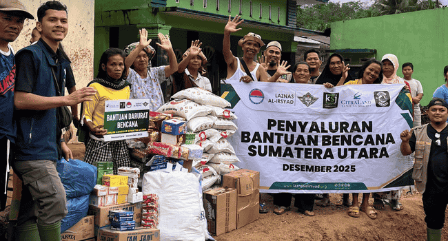 Bantuan kemanusiaan dari para muhsinin LAZNAS Al Irsyad telah berhasil disalurkan ke tiga desa di Kabupaten Tapanuli Tengah.