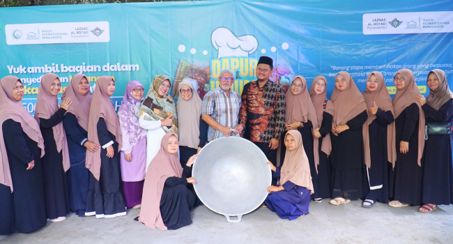 Buka Dapur Umum, LAZNAS Al Irsyad Purwokerto Targetkan 50.000 Porsi Buka Puasa