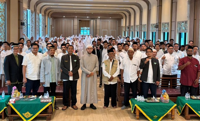 Tarhib Ramadhan Al Irsyad Al Islamiyyah Karawang 2026 digelar pada Senin, 16 Februari 2026 di Aula Skybridge untuk memperkuat kesiapan iman dan amal dalam menyambut bulan suci Ramadhan 1447 H.